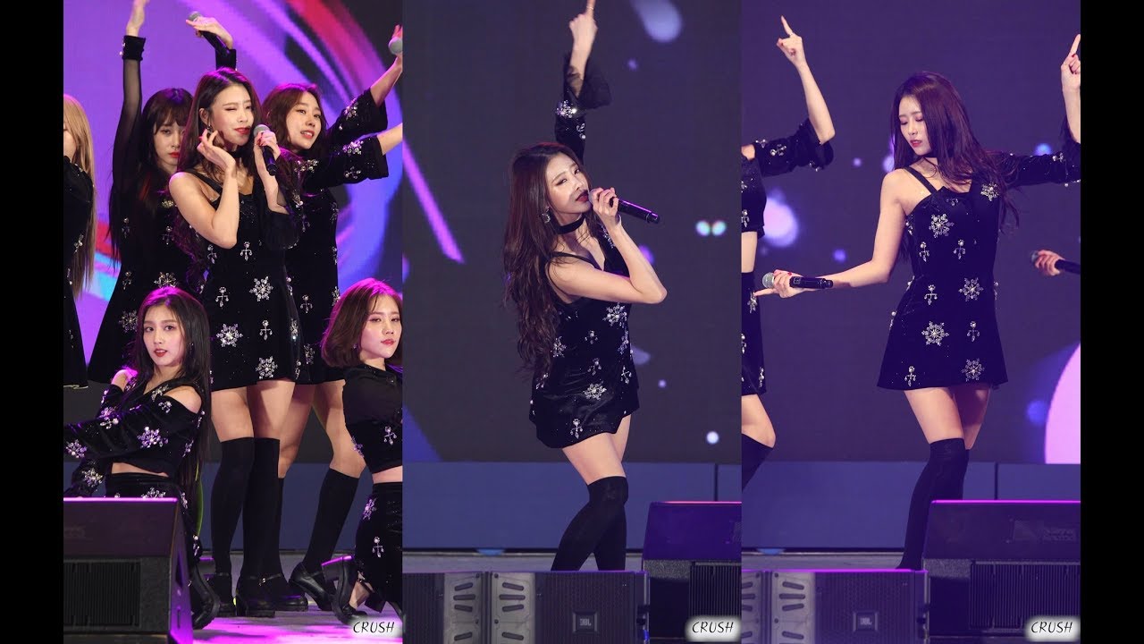 4k 191124 러블리즈(lovelyz) 미주 그우사우(그 시절 우리가 사랑했던 우리) 부산 에코델타 스마트시티 착공 기념 시민음악회 직캠