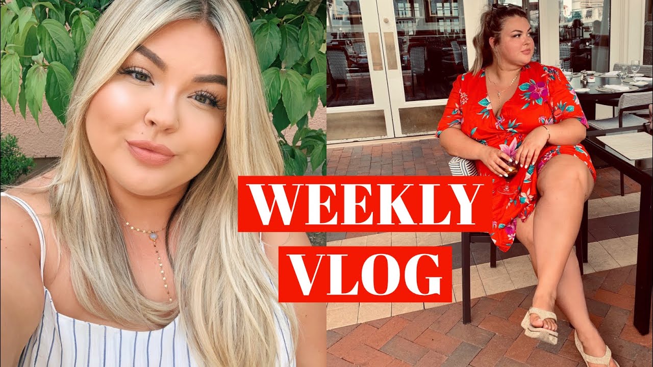 Follow Me Around Vlog | My First Airbrush Tan, New Hair & Try On Haul