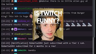 Is Twitch Chat Funny?