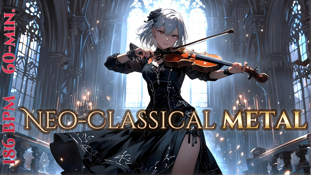 186BPM Humanly Impossible Neo-Classical Metal | Ultimate High-Speed Workout Mix