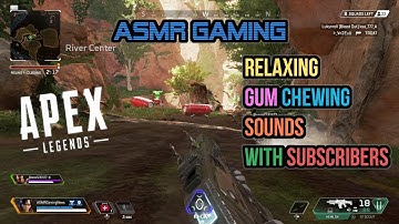 ASMR Gaming | Apex Legends Relaxing Gum Chewing Sounds w/ Subs 🎮Controller Sounds + Whispering😴💤