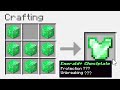 Minecraft UHC but you can craft EMERALD BLOCK armor...