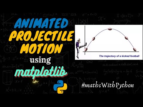 Moving Animated Projectile | Python | Matplotlib