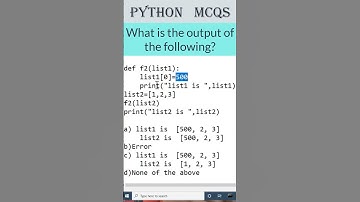 Rapid Python MCQ Tutorial | Learn Python Fast #infytqmcq #infytq #pythonprogramming #python