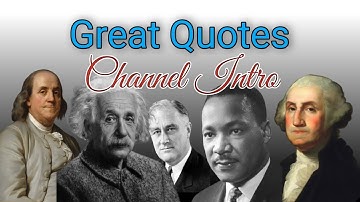 Great Quotes | Channel intro | Channel first video | channel introduction | welcome to my channel