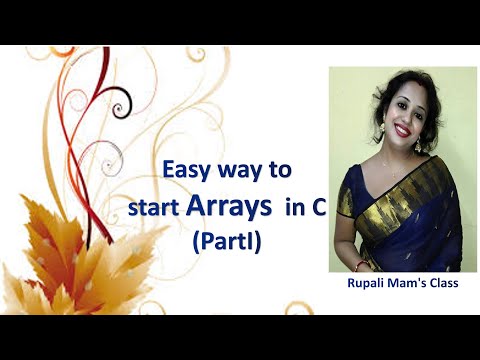 🍓🍓 EASY WAY TO START ARRAYS IN C(PARTI)🍓🍓