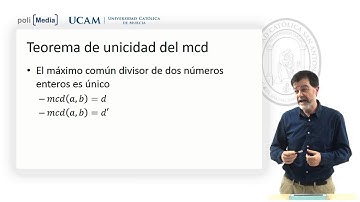 Matemática Discreta - Definición de Máximo Común Divisor- Jesús Soto