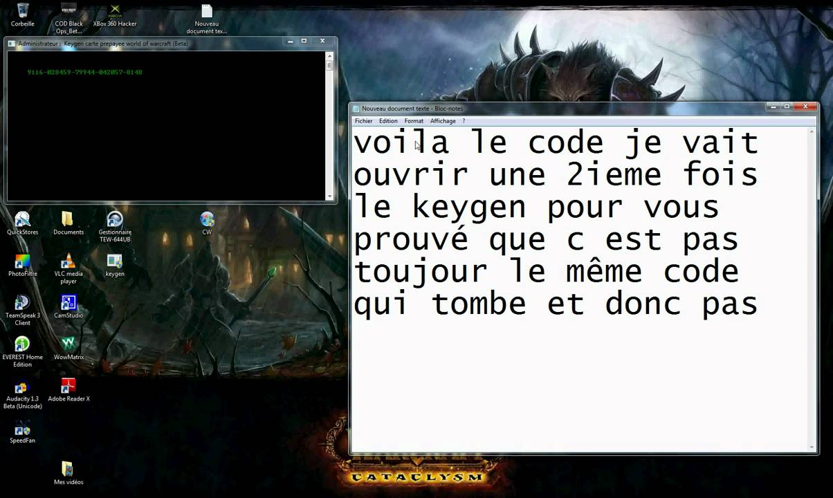 keygen wow.avi - YouTube