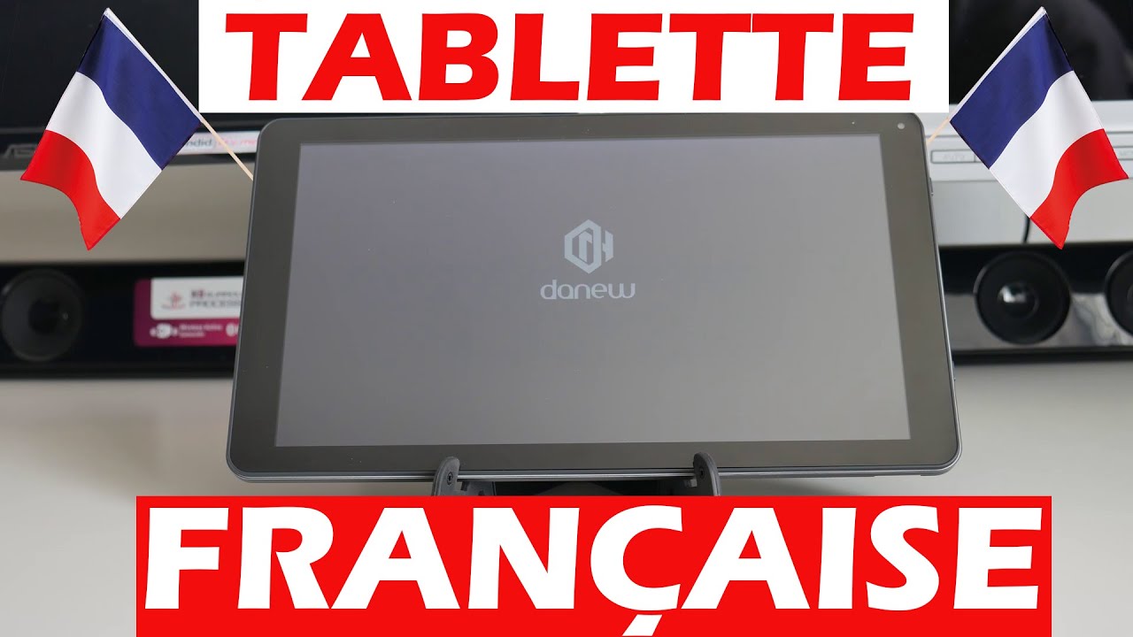 Je teste une tablette Française ! - Danew Dslide 1013QC - YouTube