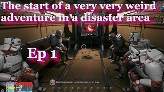 Breathedge 2 gameplay - Hard Difficulty Lets Play Ep 1 - Pantograph - Antenna repairs - Hat helmet