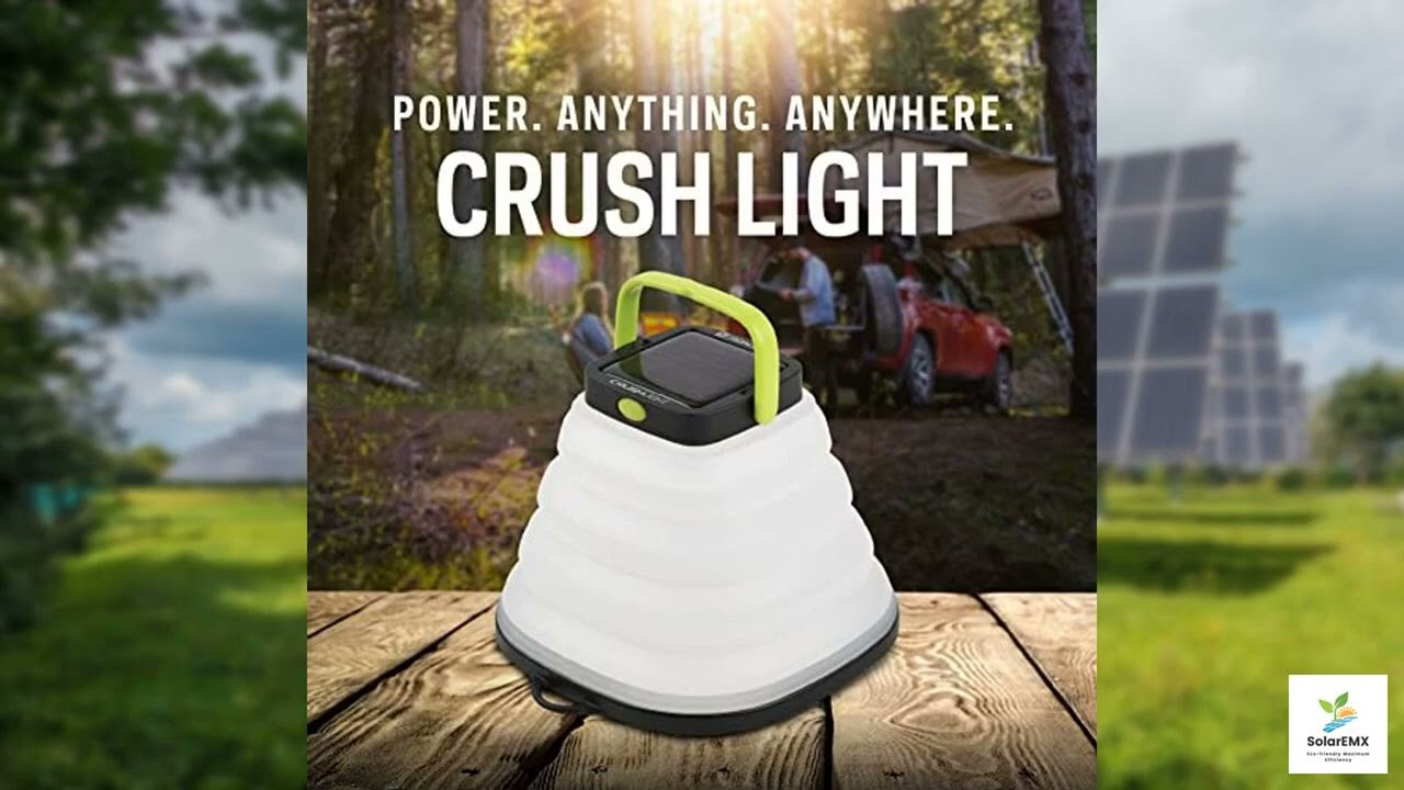 Review - Goal Zero Crush Light Solar Powered Lantern