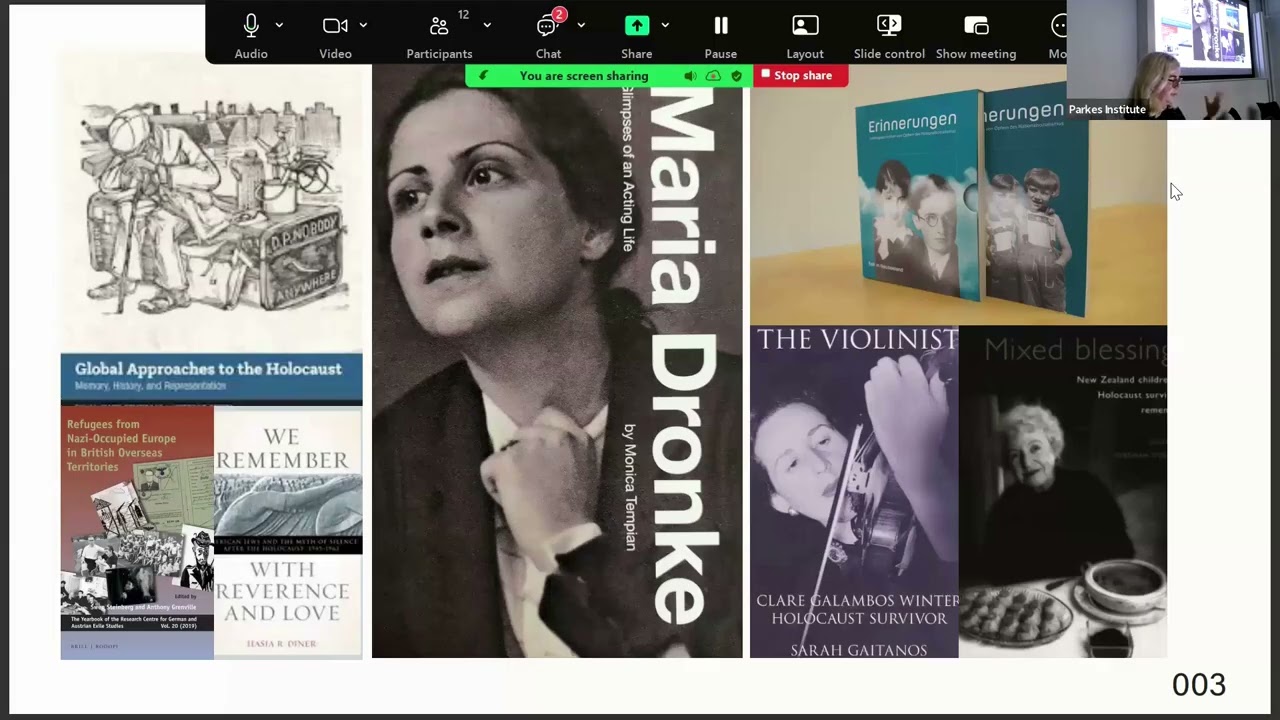 A Close yet Distant Suffering: Tracing the Holocaust Survivor Diaspora in New Zealand