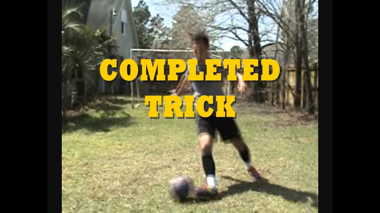 King Skills Soccer/Football Tutorials Stepover to Reverse Elastico