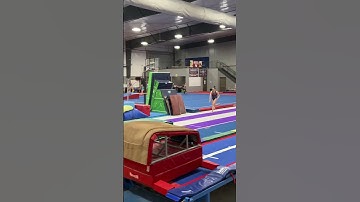 Yurchenko 1 1/2 vault - #level10 #gymnast #Vault #unstoppable #2023