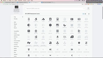 Bootstrap 4: Create a resume and CV page – Installing and using Font Awesome