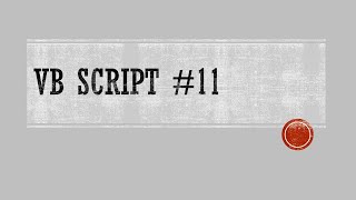 Indusoft WebStudio / Intouch Wonderware VB Scripting #11