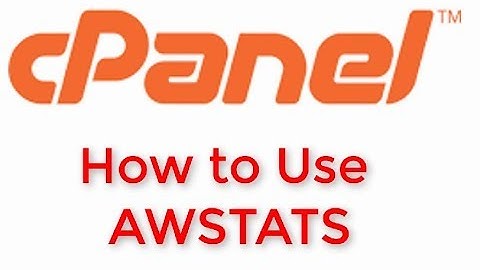 CPanel Tutorial - How to Use AWSTATS to Check Web Traffic