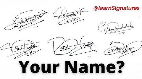 How to sign your name signature style All letter signature style. signature kaise kare aapka.