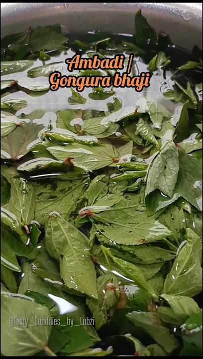Gongura/ ambadi bhaji | Tasty Budddies by Lubzi | #ambadi #leafyvegetables #greens #homemade #daily