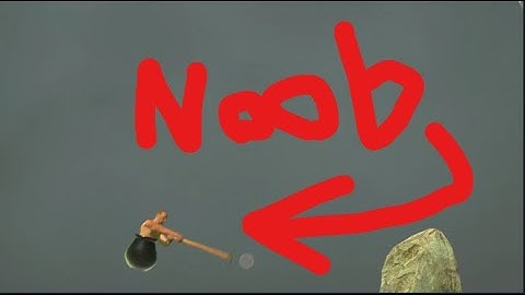 noob plays getting over it