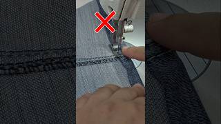 Helpful sewing tips for hemming jeans 👖 #shorts #shortsfeed #trending #fashion