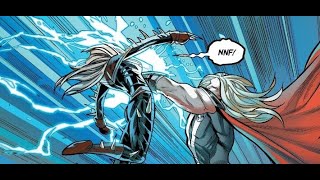 Thor Holding Back on Captain Marvel