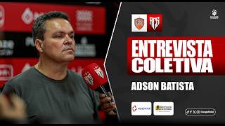⚫🔴 AO VIVO - Entrevista Coletiva pós-jogo com Adson Batista - ABECAT 0x3 Atlético Goianiense