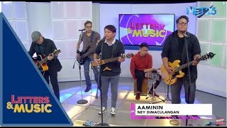 Ney Dimaculangan - Aaminin (NET25 Letters and Music)