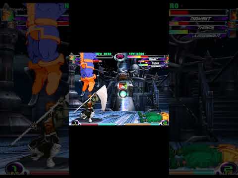 MvC2: NellyDB - Gambit 3 Piece Continuation Combo to Assist Kill .:10.8.24:.