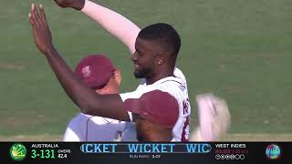 WI vs AUS: Holder dismiss Steve Smith for a DUCK in first day of 2nd Test | SportsMax TV