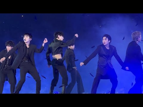 220415 Black Swan BTS Fancam Permission to Dance PTD On Stage Las