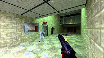 Half-life, pioneer of The Scripted Sequence