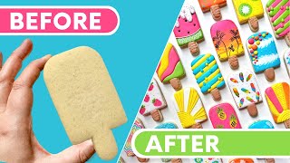 How to Decorate the CUTEST Popsicle Cookies!