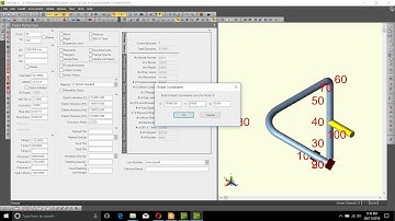 How To Associate Global Coordinates to a Node in Caesar II