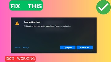 How to Fix A Ubisoft service is currently unavailable please try again later