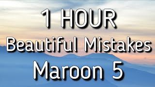 Maroon 5 - Beautiful Mistakes (Lyrics/Lyric Video) ft. Megan Thee Stallion 🎵1 Hour