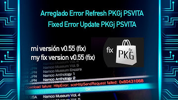 PKGj refresh error (can