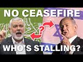 Whos holding up a gaza ceasefire deal  explained