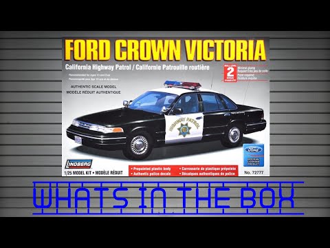 Whats In The Box | Lindberg CHP Crown Victoria - YouTube