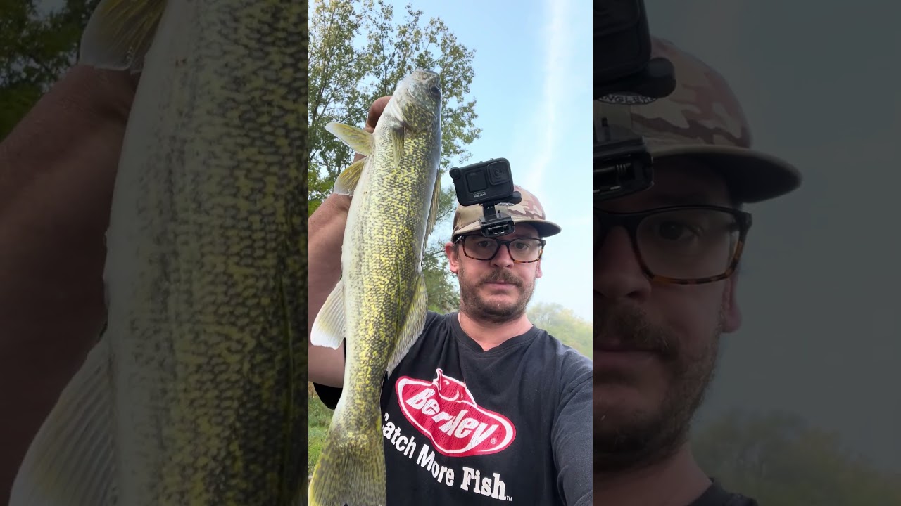 Finally the Skunk is Off the Board! Beautiful Grand Walleye 