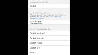 Khmer Swipe Keyboard iOS8 Installation Guide screenshot 1