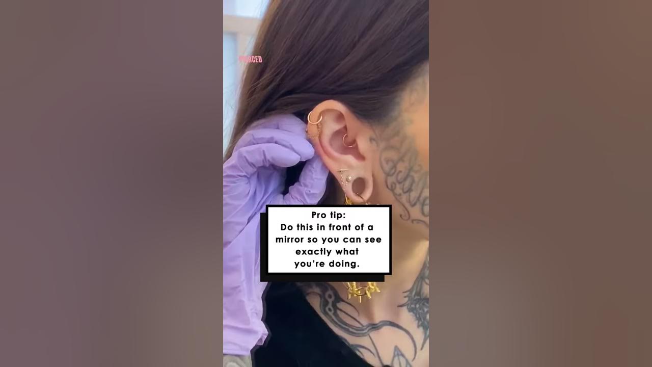 How To Do A Threadless Jewelry Change PIERCED YouTube