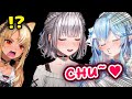 Flare Catches Noel Kissing Lamy During Stream【ENG Sub/Hololive】