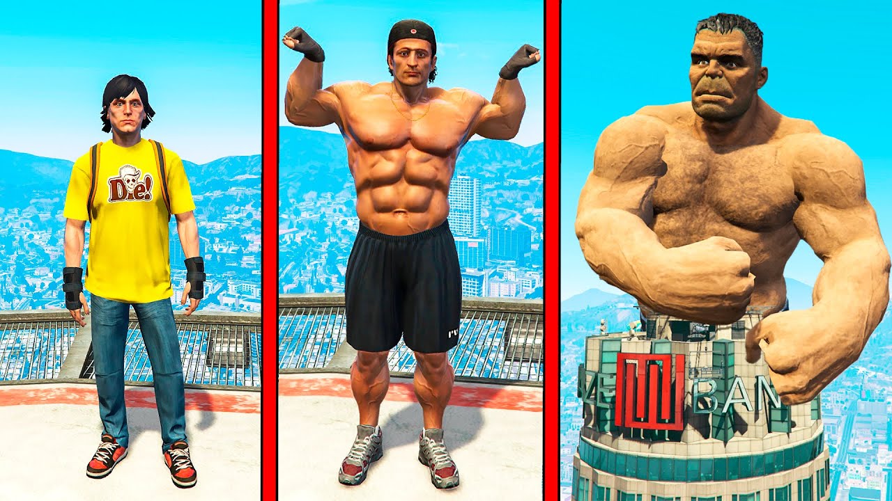 Я СТАЛ САМЫМ СИЛЬНЫМ ЧЕЛОВЕКОМ ЗА 24 ЧАСА в ГТА 5 МОДЫ! ОБЗОР МОДА В ...