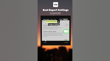 🤯💯 Go Viral With These VN Export Settings for Instagram Reels #shorts #reels #editing #instagram