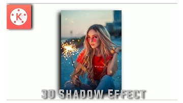 3D shadow effect video editing tutorial on kineMaster