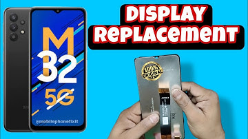 HOW TO REPLACE SAMSUNG GALAXY M32 5G ORIGINAL DISPLAY  || M32 5G  DISPLAY REPLACEMENT