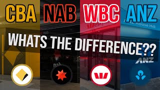 What's The Difference Between Big 4 Banks in Australia? | CBA NAB WBC ANZ Review