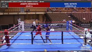 #1 Joseph Awinongya vs Noel Batiste at USA Boxing Jr Olympics  2023