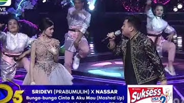 Sridevi prabumulih x Nassar // bunga bunga cinta dan aku mau // top 3 konser result da5 indosiar